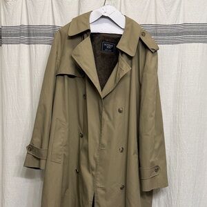 Men's Tan Trench Coat